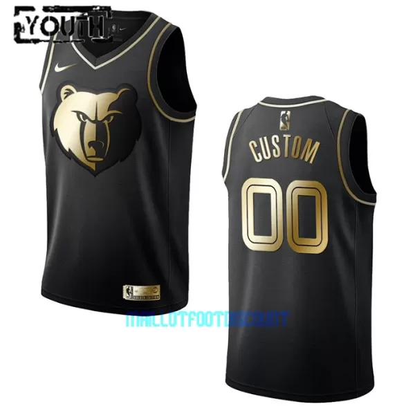 Maillot de Basket Memphis Grizzlies Golden Edition Swingman Enfant Noir