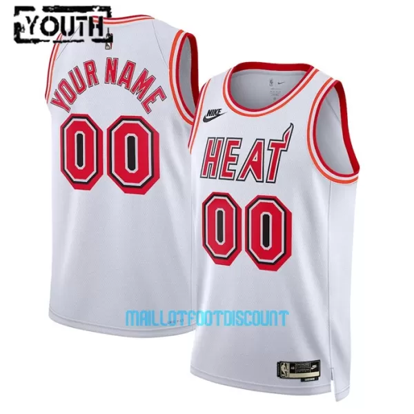 Maillot de Basket Miami Heat Classic Edition Swingman Enfant Blanc