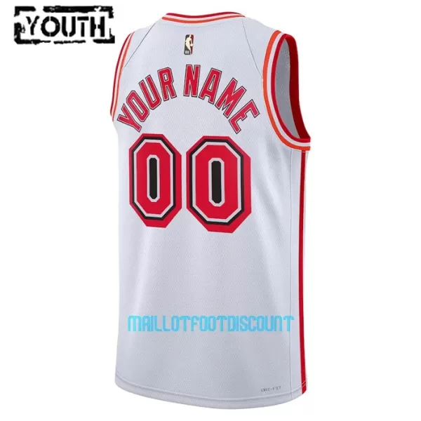 Maillot de Basket Miami Heat Classic Edition Swingman Enfant Blanc