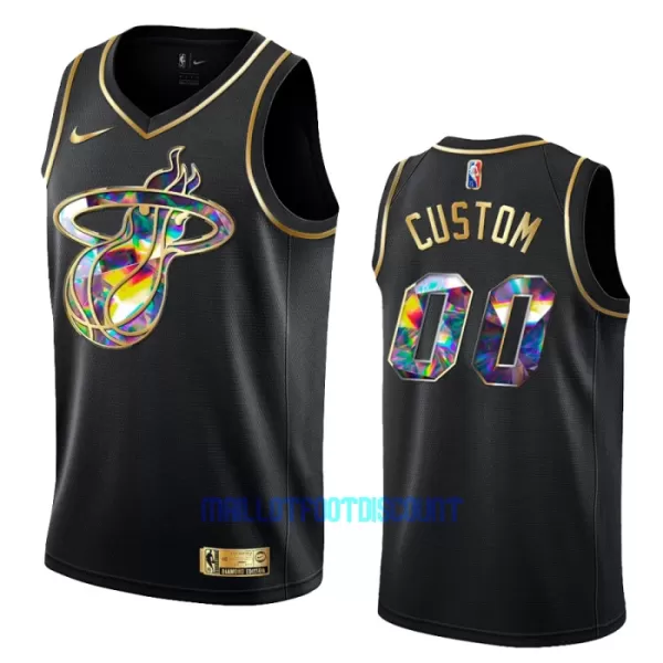 Maillot de Basket Miami Heat Diamond Edition Swingman Noir