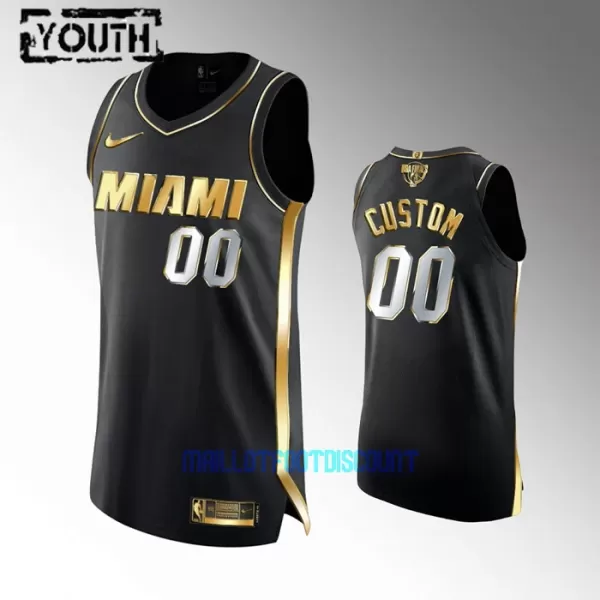 Maillot de Basket Miami Heat Golden Edition Swingman Enfant Noir