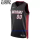 Maillot de Basket Miami Heat Icon Edition Swingman 23/24 Enfant Noir