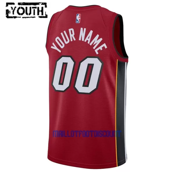 Maillot de Basket Miami Heat Statement Edition Swingman 23/24 Enfant Rouge