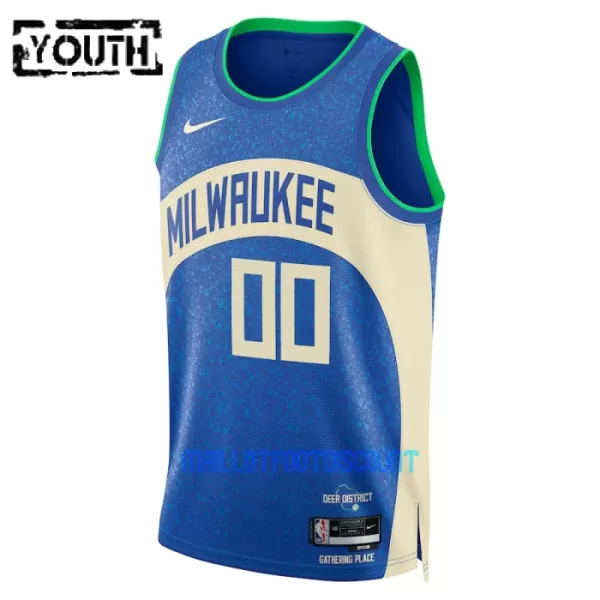 Maillot de Basket Milwaukee Bucks City Edition Swingman 23/24 Enfant