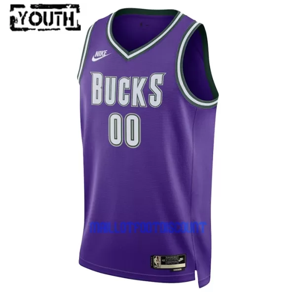 Maillot de Basket Milwaukee Bucks Classic Edition Swingman Enfant Violet