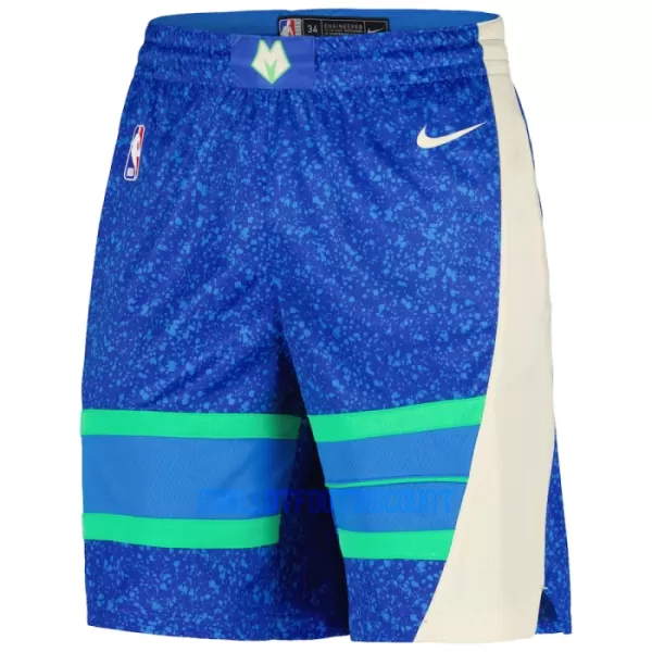 Pantalons Milwaukee Bucks City Edition Swingman