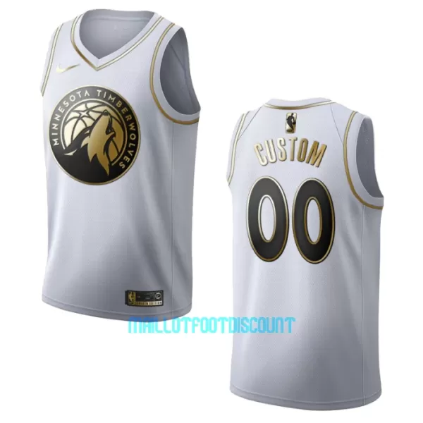 Maillot de Basket Minnesota Timberwolves Golden Edition Swingman Blanc