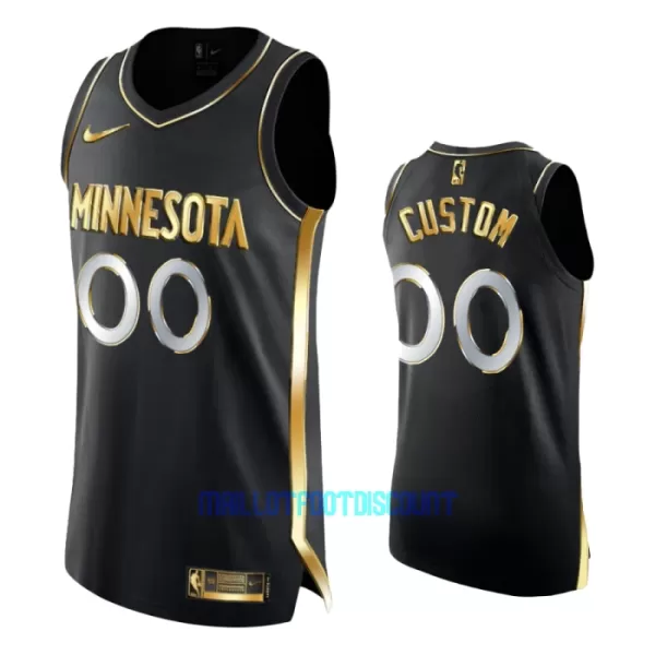 Maillot de Basket Minnesota Timberwolves Golden Edition Swingman Noir