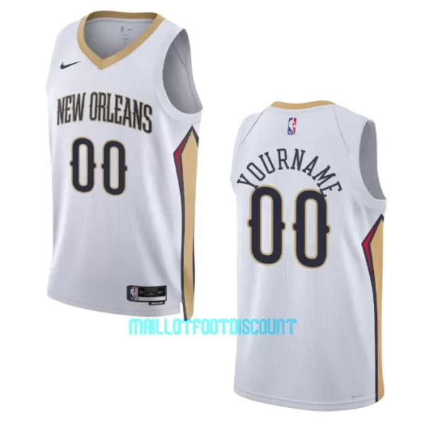 Maillot de Basket New Orleans Pelicans Association Edition Swingman 23/24 Blanc