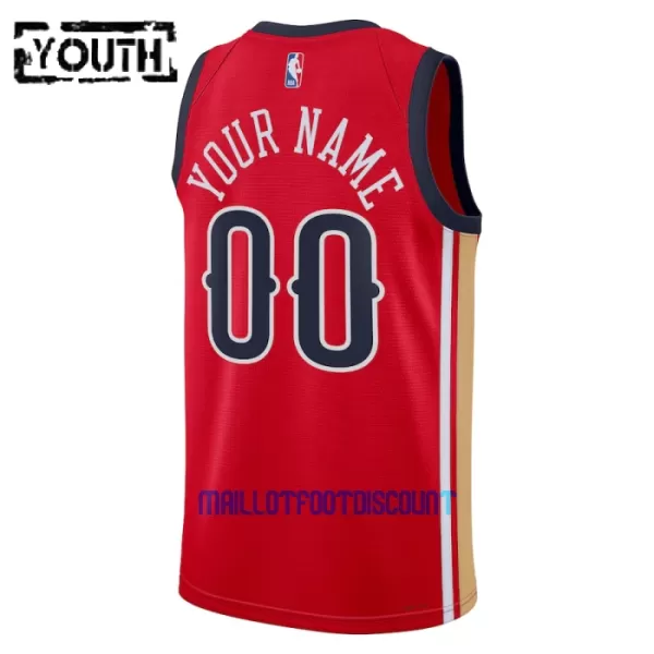 Maillot de Basket New Orleans Pelicans Statement Edition Swingman 23/24 Enfant Rouge