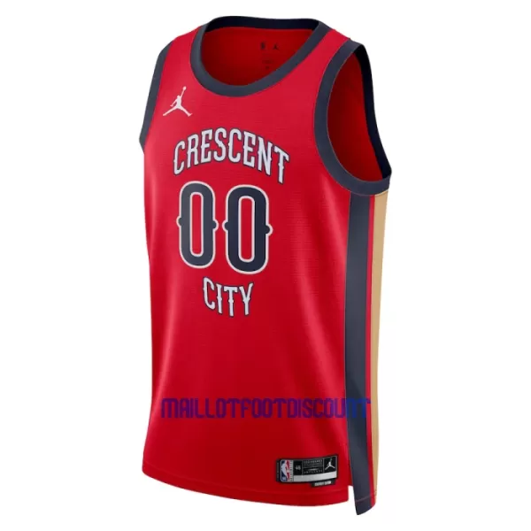 Maillot de Basket New Orleans Pelicans Statement Edition Swingman 23/24 Rouge