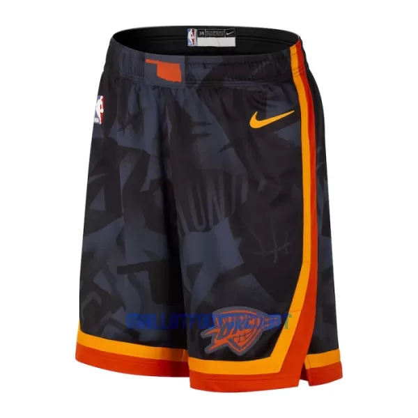 Pantalons Oklahoma City Thunder City Edition Swingman Navy