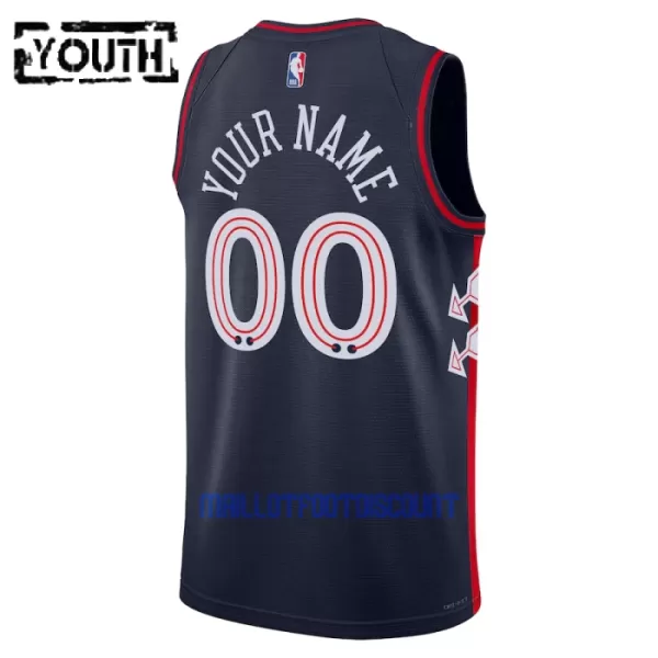 Maillot de Basket Philadelphia 76ers City Edition Swingman 23/24 Enfant