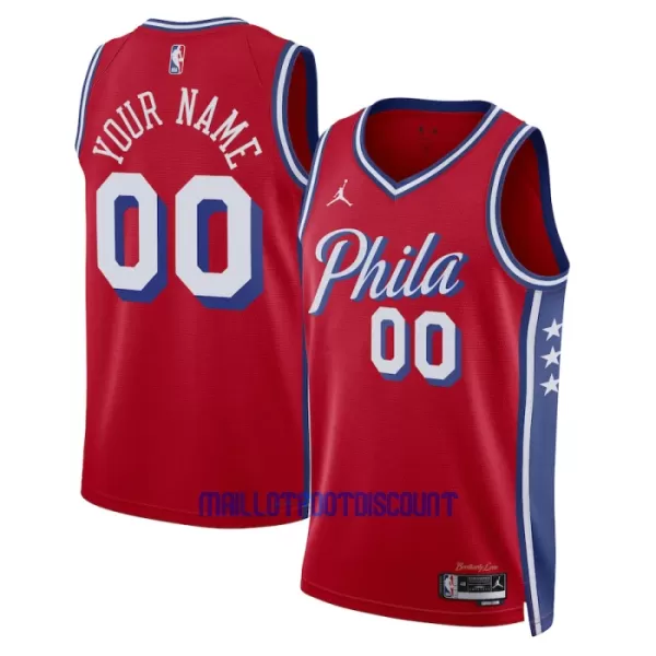 Maillot de Basket Philadelphia 76ers Statement Edition Swingman 23/24 Rouge