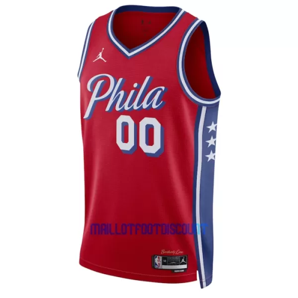 Maillot de Basket Philadelphia 76ers Statement Edition Swingman 23/24 Rouge