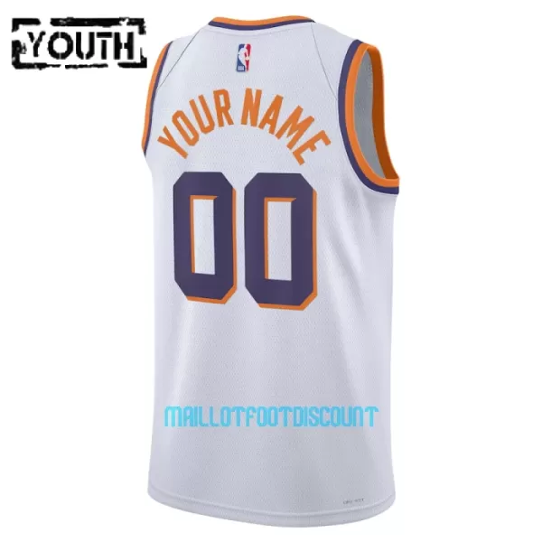 Maillot de Basket Phoenix Suns Association Edition Swingman 23/24 Enfant Blanc