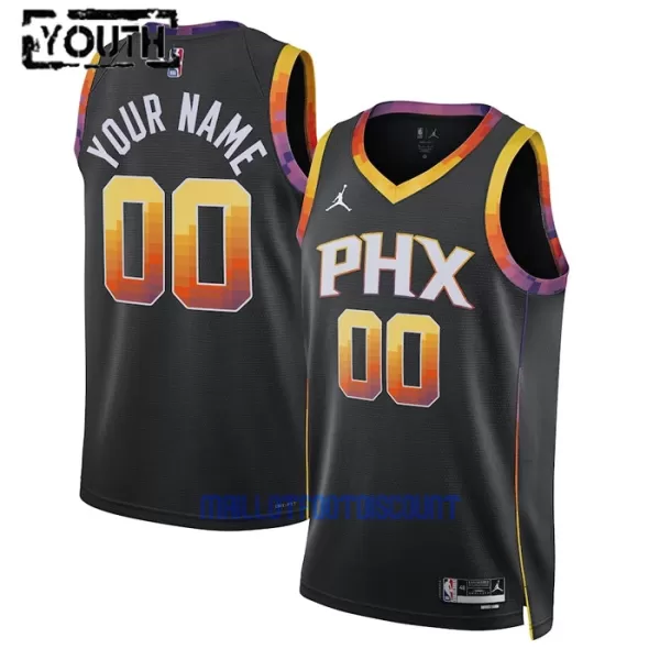 Maillot de Basket Phoenix Suns Statement Edition Swingman 23/24 Enfant Noir