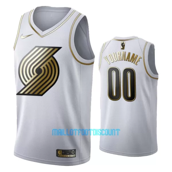 Maillot de Basket Portland Trail Blazers Golden Edition Swingman Blanc