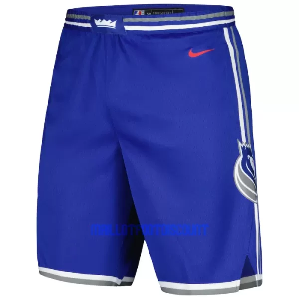 Pantalons Sacramento Kings City Edition Swingman Bleu