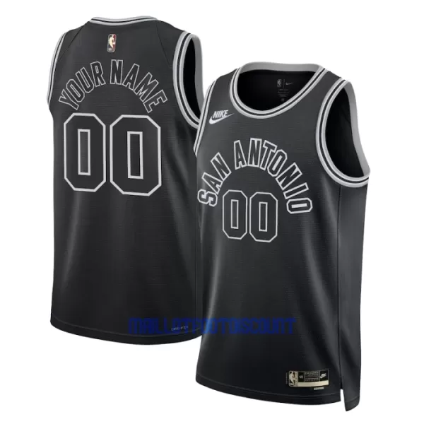 Maillot de Basket San Antonio Spurs Classic Edition Swingman 23/24 Noir