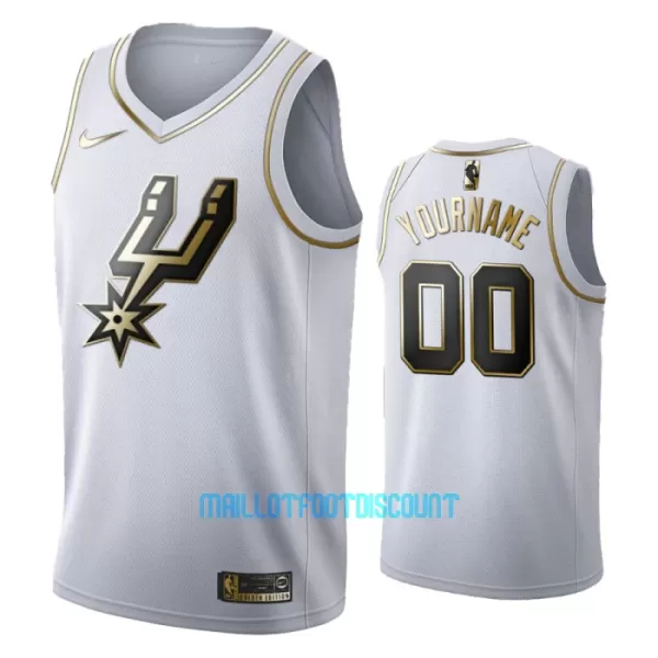 Maillot de Basket San Antonio Spurs Golden Edition Swingman Blanc