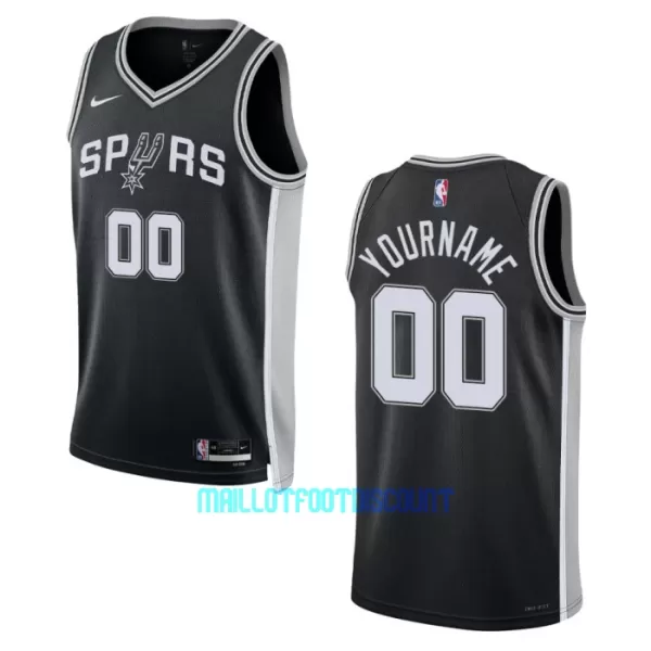 Maillot de Basket San Antonio Spurs Icon Edition Swingman 23/24 Noir