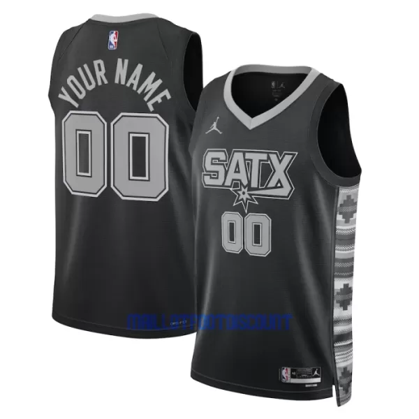 Maillot de Basket San Antonio Spurs Statement Edition Swingman 23/24 Noir