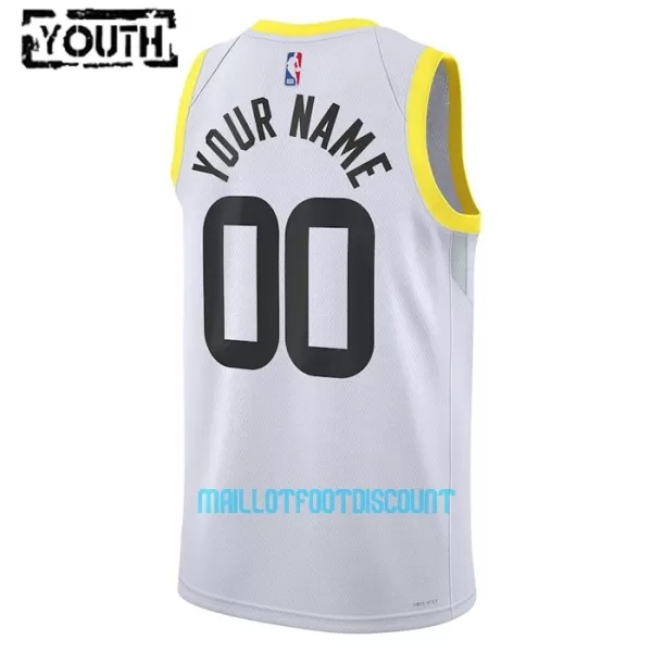 Maillot de Basket Utah Jazz Association Edition Swingman 23/24 Enfant Blanc