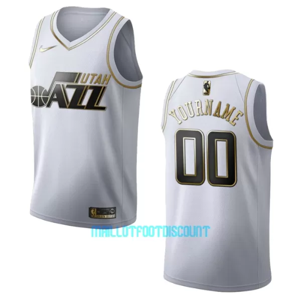 Maillot de Basket Utah Jazz Golden Edition Swingman Blanc