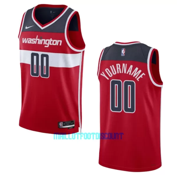 Maillot de Basket Washington Wizards Icon Edition Swingman 23/24 Rouge