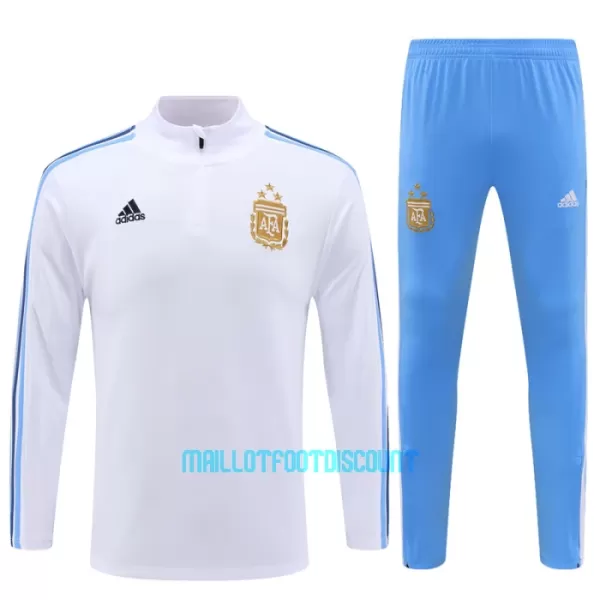 Argentine Enfant Kit de Sweat-shirt d’entraînement 23/24 Blanc