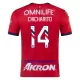 Maillot De Foot CD Guadalajara Chicharito 14 Domicile 23/24