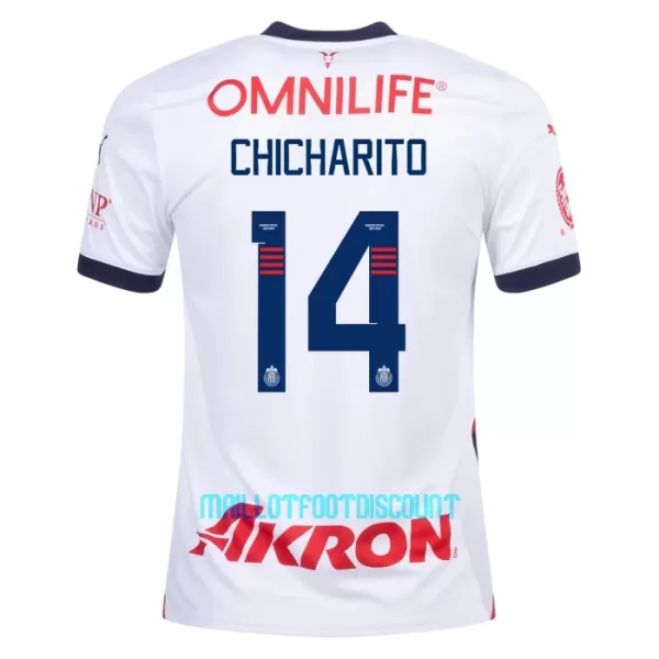 Maillot De Foot CD Guadalajara Chicharito 14 Extérieur 23/24