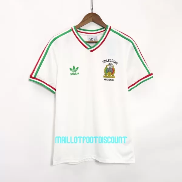 Maillot De Foot Mexique Remake 1985 Blanc