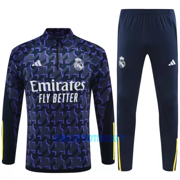 Real Madrid Enfant Kit de Sweat-shirt d’entraînement 23/24 Navy