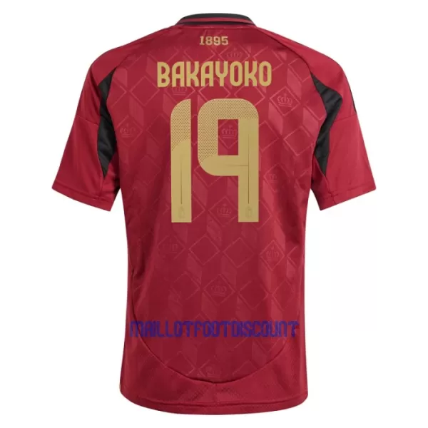 Kit De Football Belgique Bakayoko 19 Enfant Domicile Euro 2024