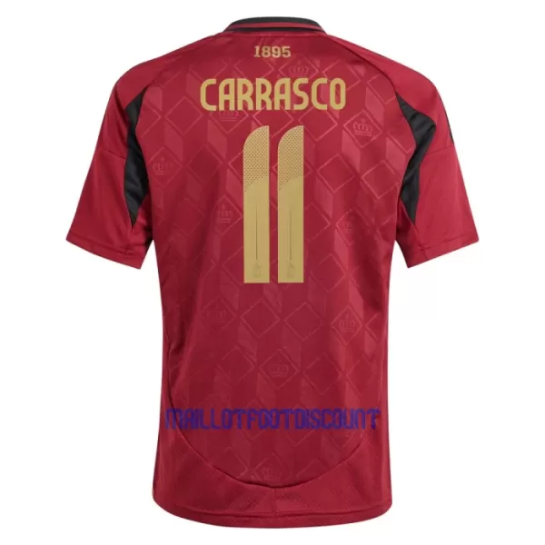 Kit De Football Belgique Carrasco 11 Enfant Domicile Euro 2024