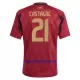 Kit De Football Belgique Castagne 21 Enfant Domicile Euro 2024