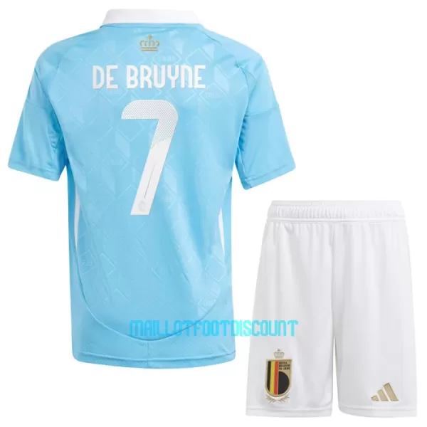 Kit De Football Belgique Kevin De Bruyne 7 Enfant Extérieur Euro 2024