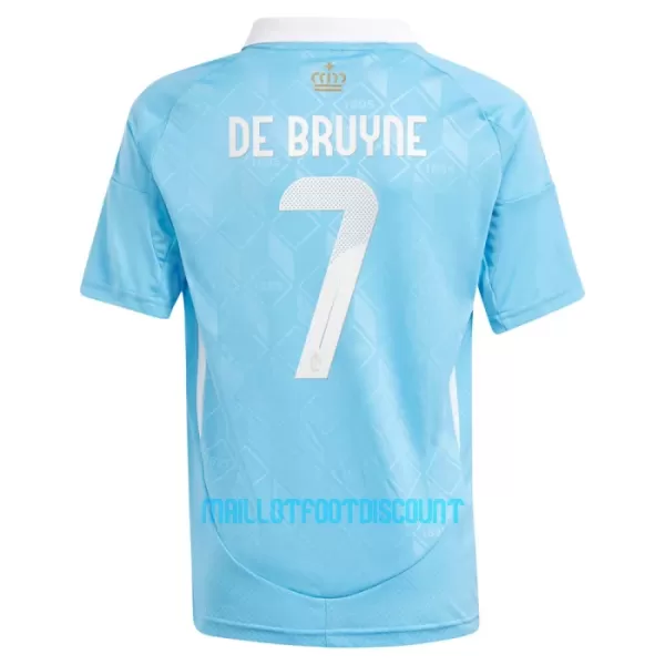 Kit De Football Belgique Kevin De Bruyne 7 Enfant Extérieur Euro 2024