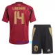 Kit De Football Belgique Lukebakio 14 Enfant Domicile Euro 2024