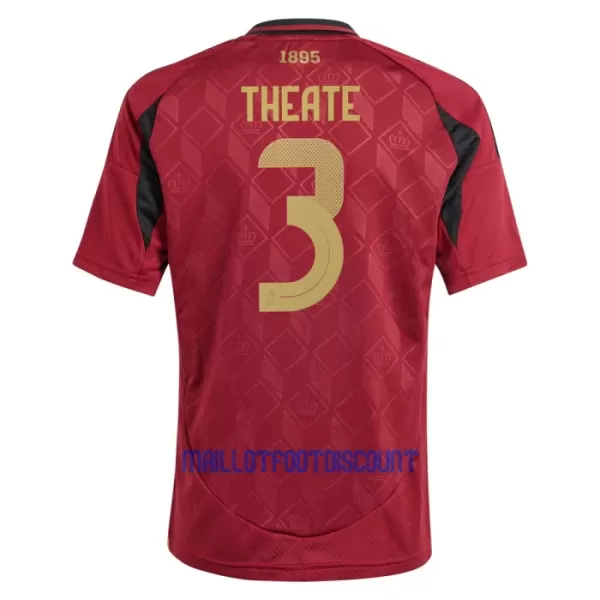 Kit De Football Belgique Theate 3 Enfant Domicile Euro 2024