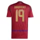 Maillot De Foot Belgique Bakayoko 19 Domicile Euro 2024