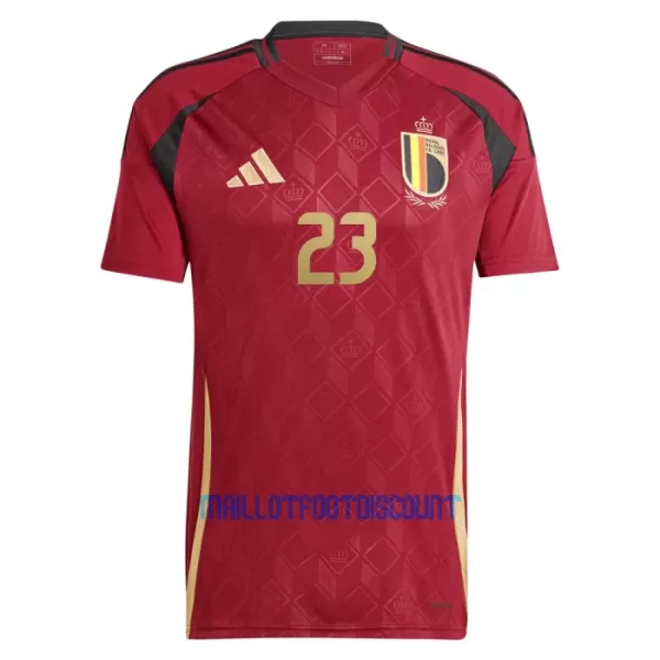 Maillot De Foot Belgique Batshuayi 23 Domicile Euro 2024