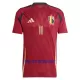 Maillot De Foot Belgique Carrasco 11 Domicile Euro 2024