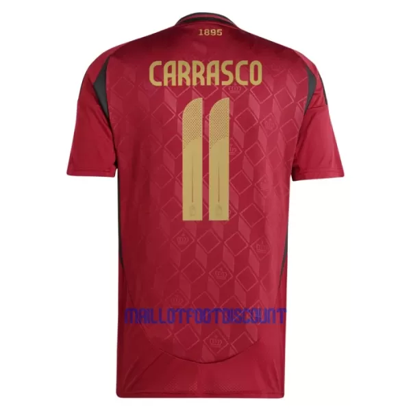 Maillot De Foot Belgique Carrasco 11 Domicile Euro 2024