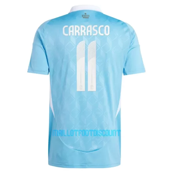 Maillot De Foot Belgique Carrasco 11 Extérieur Euro 2024