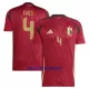 Maillot De Foot Belgique Faes 4 Domicile Euro 2024