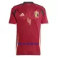 Maillot De Foot Belgique Faes 4 Domicile Euro 2024