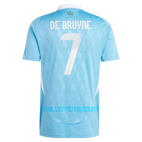 Maillot De Foot Belgique Kevin De Bruyne 7 Extérieur Euro 2024